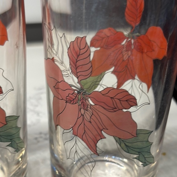 Floral Glass Tumbler - Picture 4 of 5